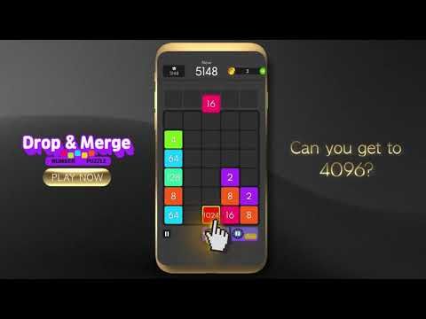 Изображение к игре Drop & Merge - Number Puzzle