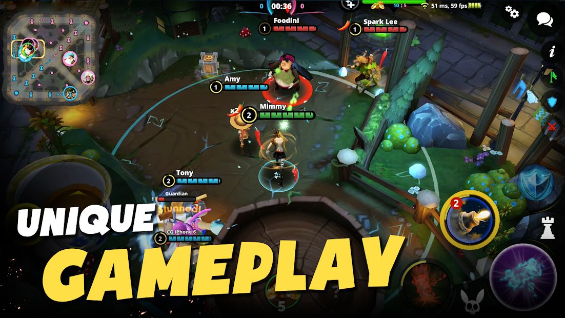 Изображение к игре Awakening of Heroes: MOBA 5v5 | PVP Бой