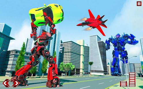 Изображение к игре Air Jet Robot Car Transform Bike War