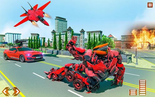 Изображение к игре Air Jet Robot Car Transform Bike War