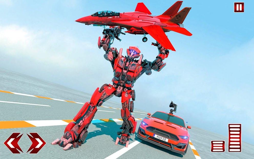 Изображение к игре Air Jet Robot Car Transform Bike War