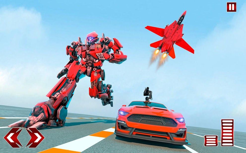 Изображение к игре Air Jet Robot Car Transform Bike War