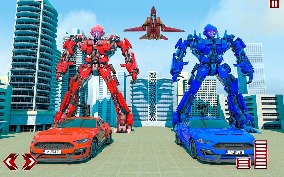 Изображение к игре Air Jet Robot Car Transform Bike War