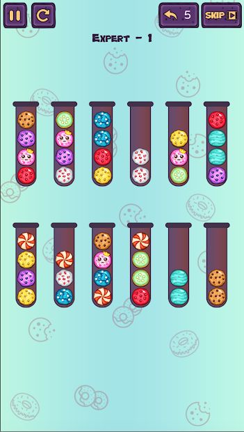 Изображение к игре Cookies Sort