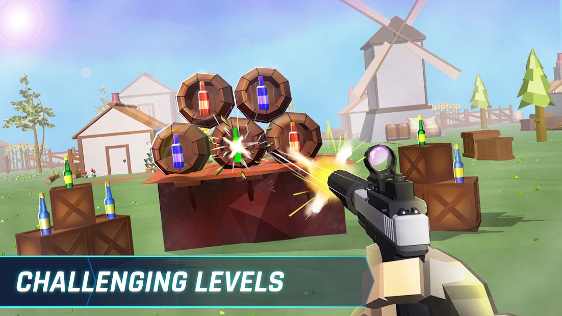 Изображение к игре Bottle Gun Shooting