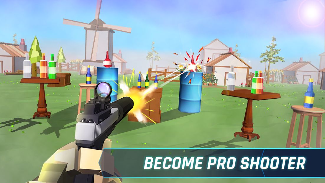 Изображение к игре Bottle Gun Shooting