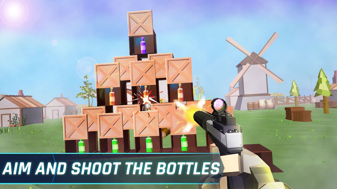 Изображение к игре Bottle Gun Shooting