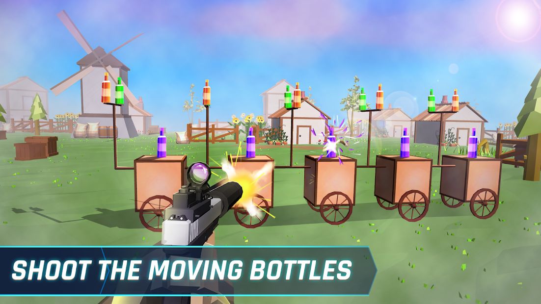 Изображение к игре Bottle Gun Shooting