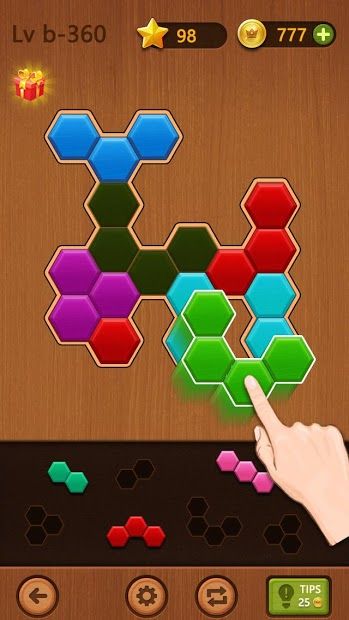 Изображение к игре Головоломка - Блоки, Соты