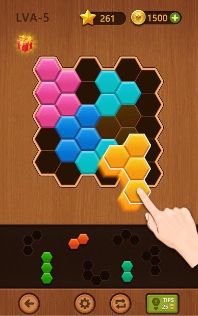 Изображение к игре Головоломка - Блоки, Соты