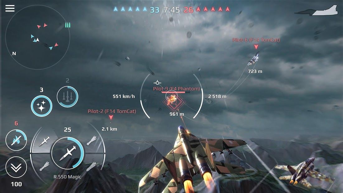 Изображение к игре Sky Combat: онлайн ПВП бои на самолётах 5х5
