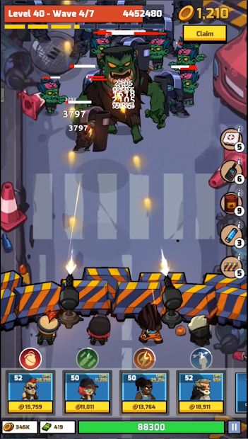 Изображение к игре Zombie Idle Defense