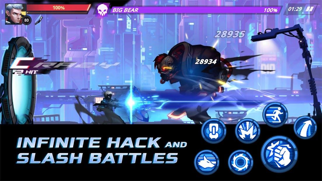 Изображение к игре Cyber Fighters: Legends Of Shadow Battle