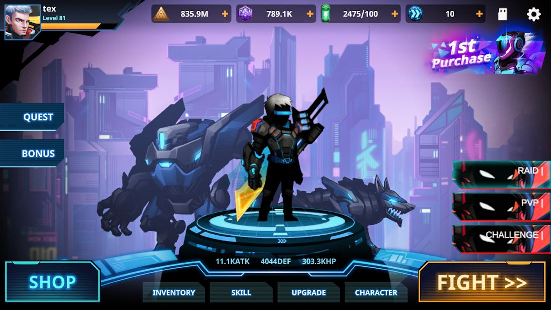 Изображение к игре Cyber Fighters: Legends Of Shadow Battle