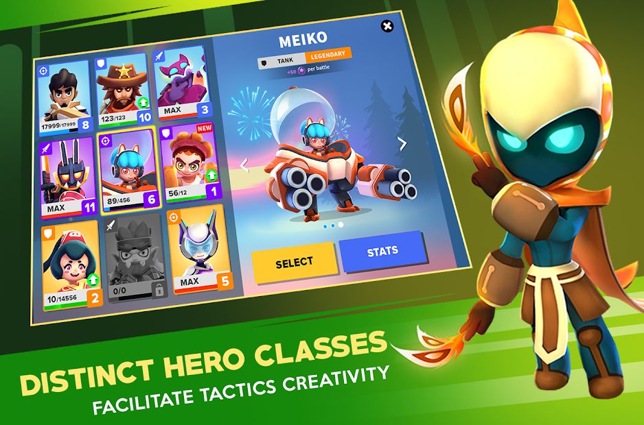 Изображение к игре Heroes Strike Offline - MOBA & Battle Royale