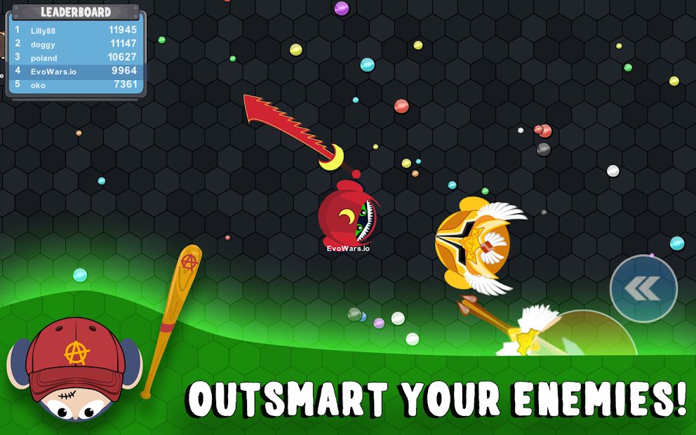 Изображение к игре EvoWars.io