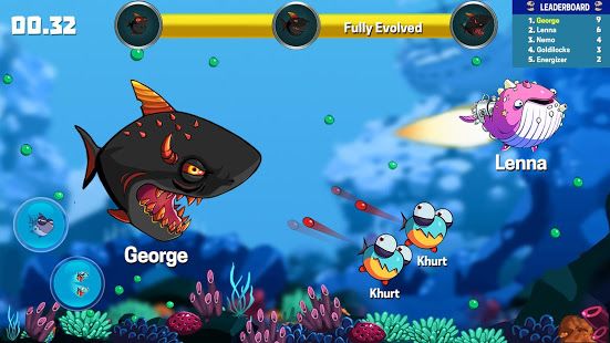 Изображение к игре Eatme.io: Hungry fish fun game