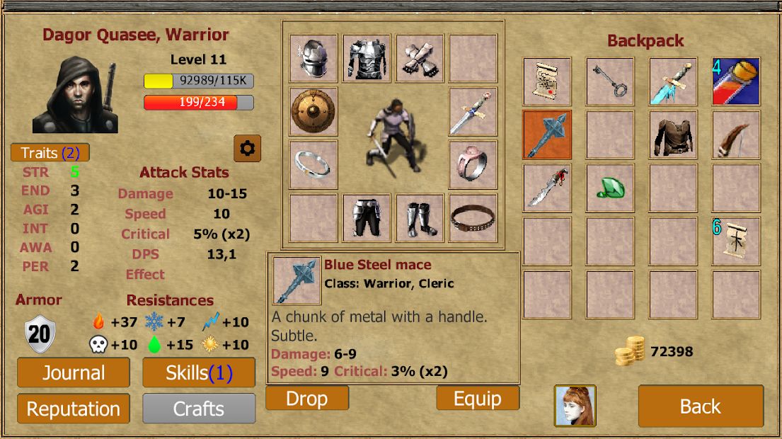 Изображение к игре Exiled Kingdoms RPG