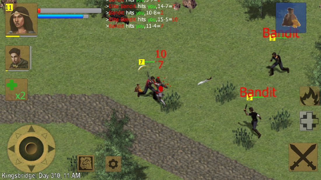 Изображение к игре Exiled Kingdoms RPG