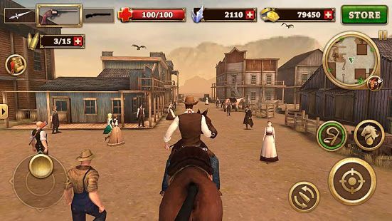 Изображение к игре Огонь с Запада - West Gunfighter