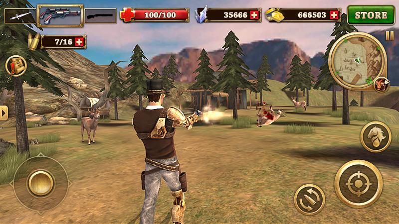 Изображение к игре Огонь с Запада - West Gunfighter