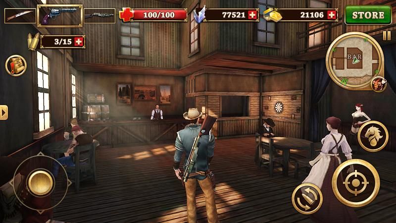 Изображение к игре Огонь с Запада - West Gunfighter