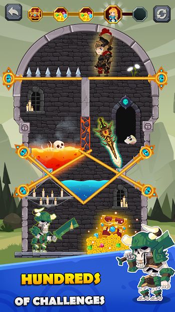 Изображение к игре How to Loot - Pin Pull & Hero Rescue