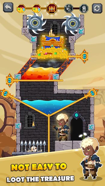 Изображение к игре How to Loot - Pin Pull & Hero Rescue
