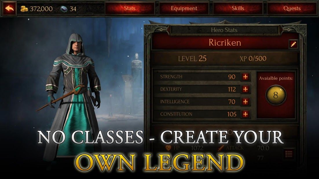 Изображение к игре Arcane Quest Legends - Offline RPG