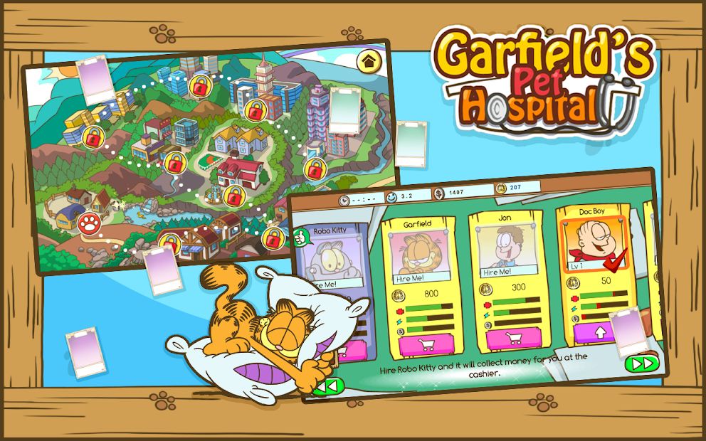 Изображение к игре Ветеринарная клиника Гарфилда