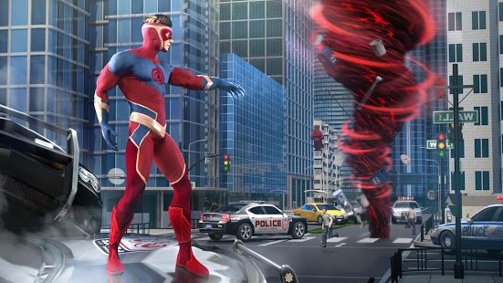Изображение к игре Hurricane Superhero : Wind Tornado Vegas Mafia