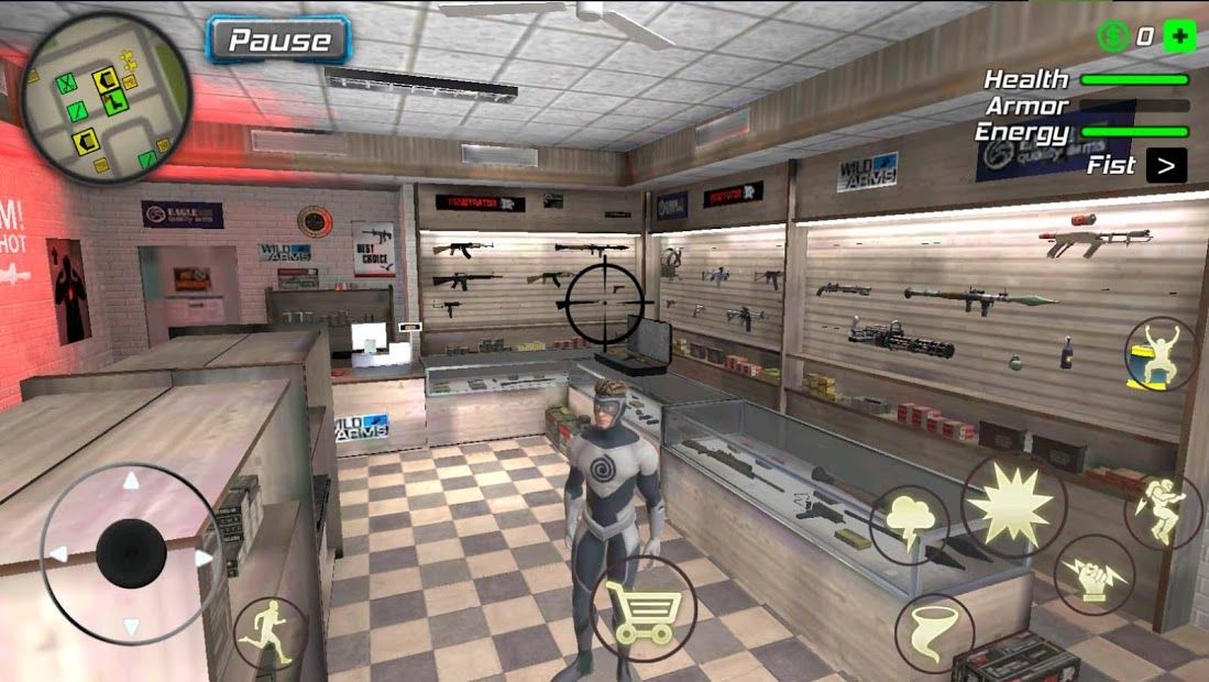 Изображение к игре Hurricane Superhero : Wind Tornado Vegas Mafia