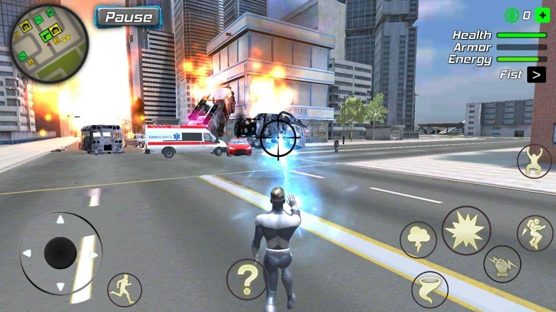 Изображение к игре Hurricane Superhero : Wind Tornado Vegas Mafia