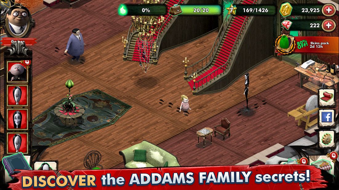 Изображение к игре Addams Family: Mystery Mansion - The Horror House!