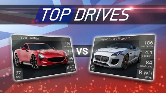 Изображение к игре Top Drives — карточные гонки