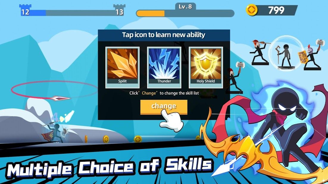 Изображение к игре Stickman Master: Archer Legends
