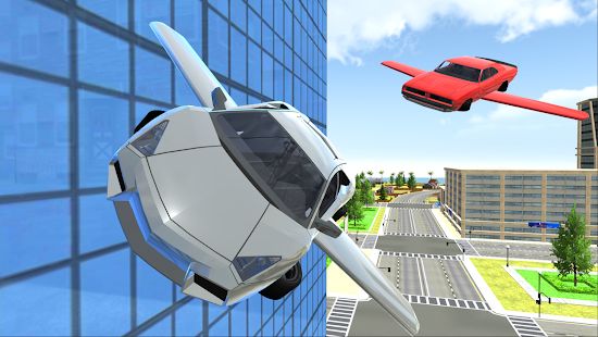 Изображение к игре Flying Car City 3D