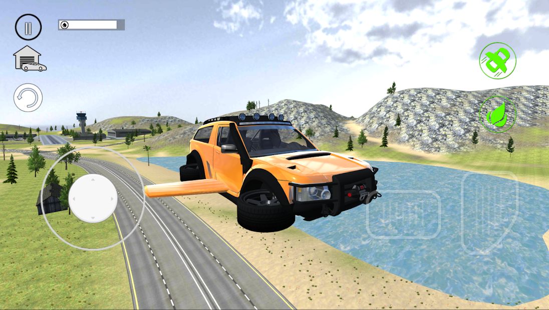 Изображение к игре Flying Car City 3D