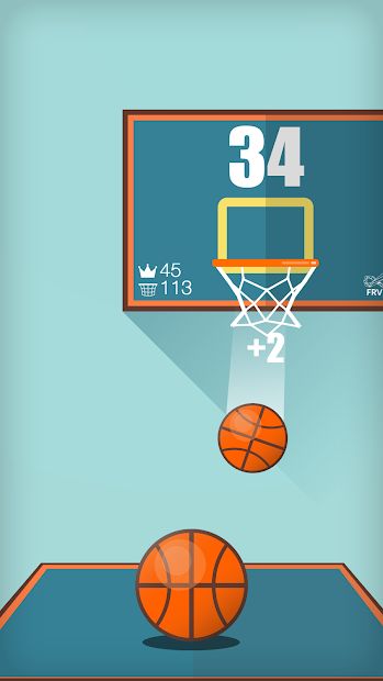 Изображение к игре Basketball FRVR - Стреляйте обручем и слэм данк!