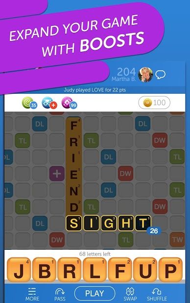 Изображение к игре Words with Friends Classic: Word Puzzle Challenge