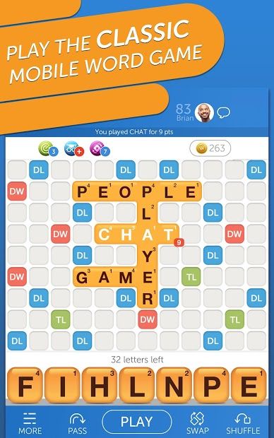 Изображение к игре Words with Friends Classic: Word Puzzle Challenge