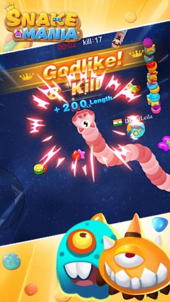 Изображение к игре Snake Mania