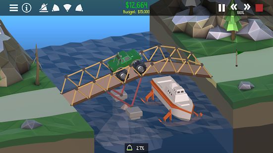 Изображение к игре Poly Bridge 2