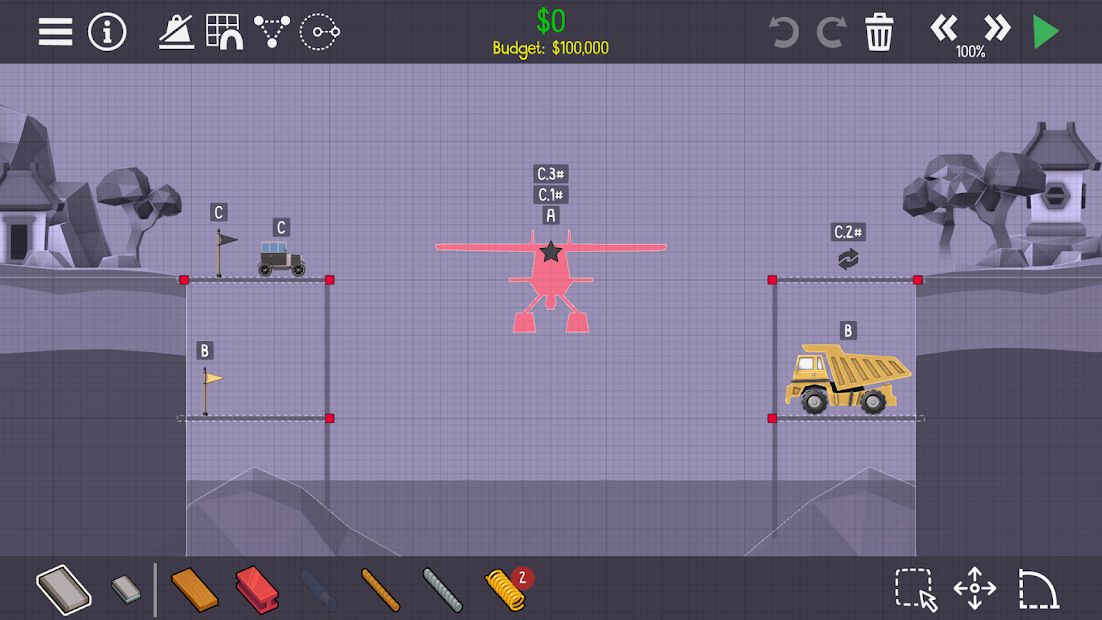 Изображение к игре Poly Bridge 2