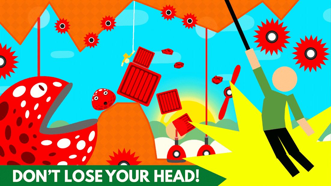 Изображение к игре Hanger World - Rope Swing