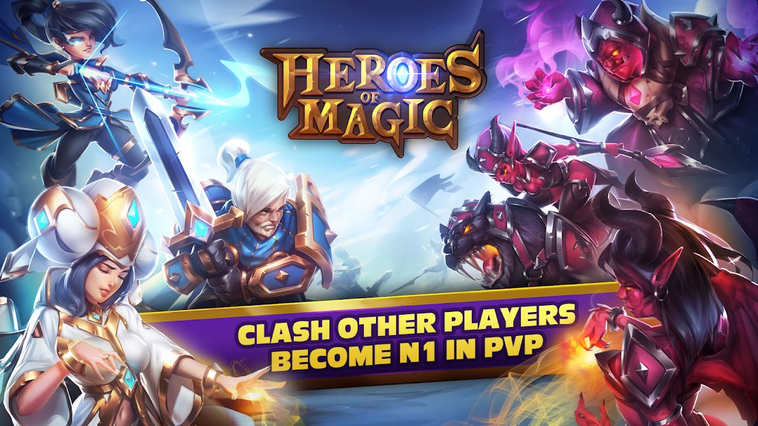 Изображение к игре Heroes of Magic - Card Battler RPG