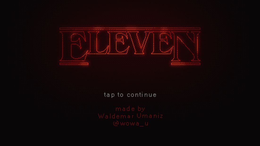 Изображение к игре Eleven - A Stranger Things tribute