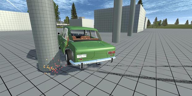 Изображение к игре Simple Car Crash Physics Simulator Demo