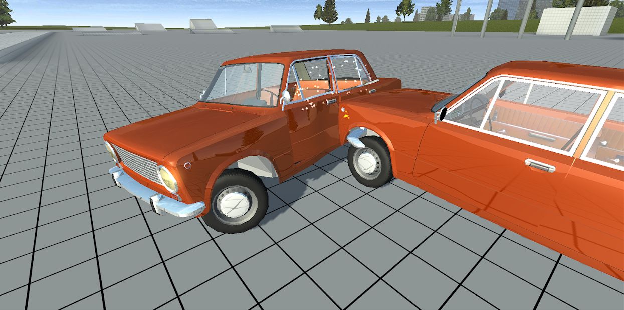 Изображение к игре Simple Car Crash Physics Simulator Demo