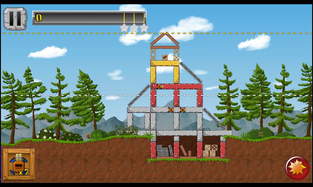 Изображение к игре Little Demolition - Free Demolition Puzzle Game